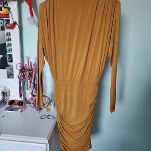 Jluxlabel Mustard Billie Mini Dress